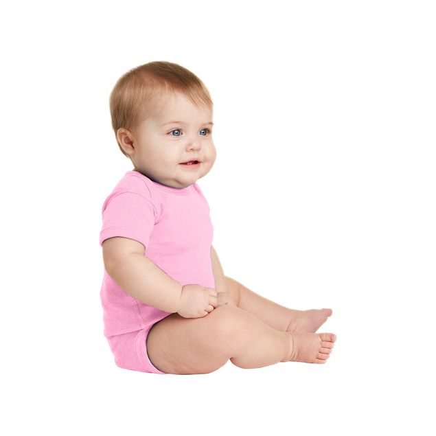 Rabbit Skins™ Infant Short Sleeve Baby Rib Bodysuit