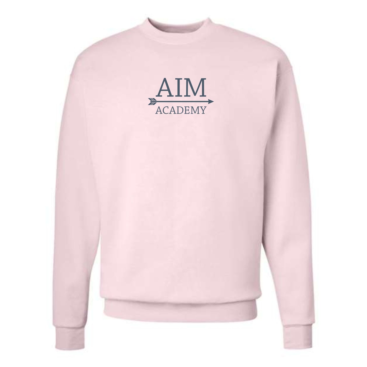 Hanes® - EcoSmart® Crewneck Sweatshirt Full Front Embroidery